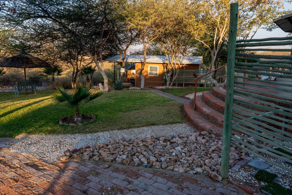 Walk ways through the garden