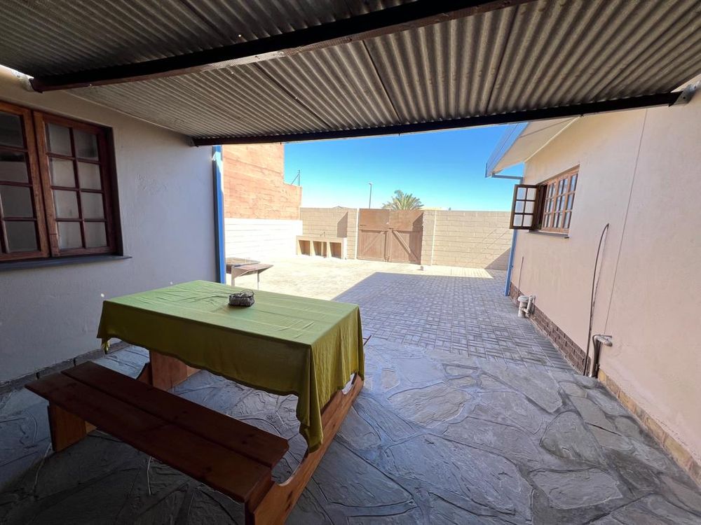 Private outdoor patio