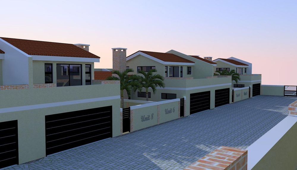 Townhouses with garages