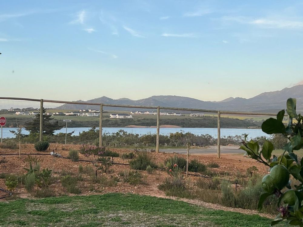 Lagoon views from the property