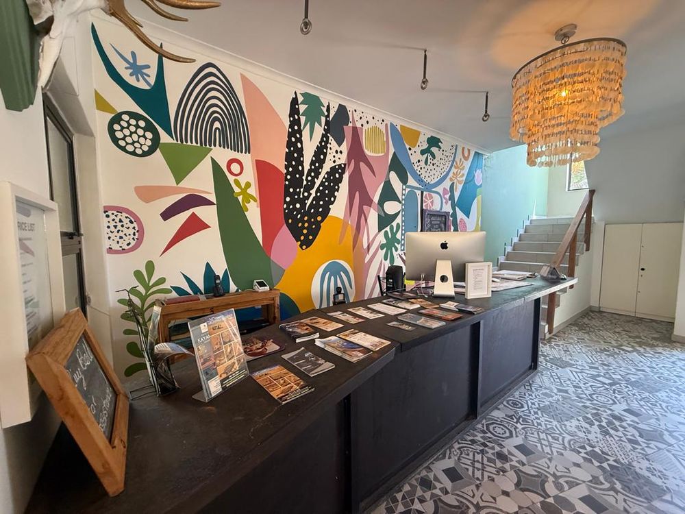 Reception area