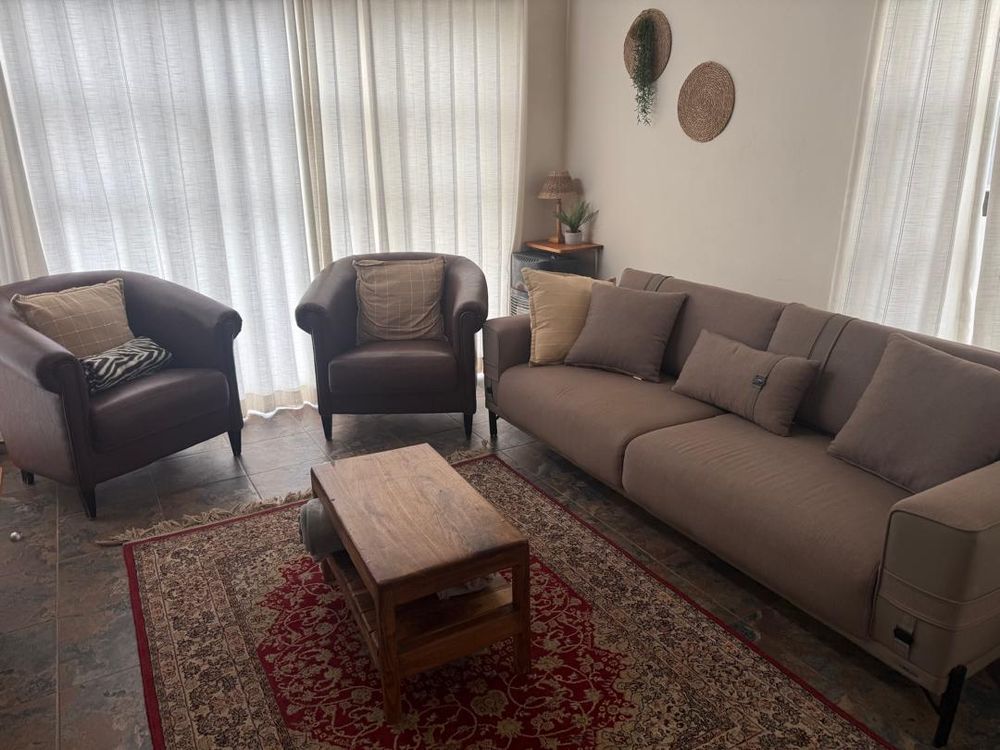 Flat open plan living area