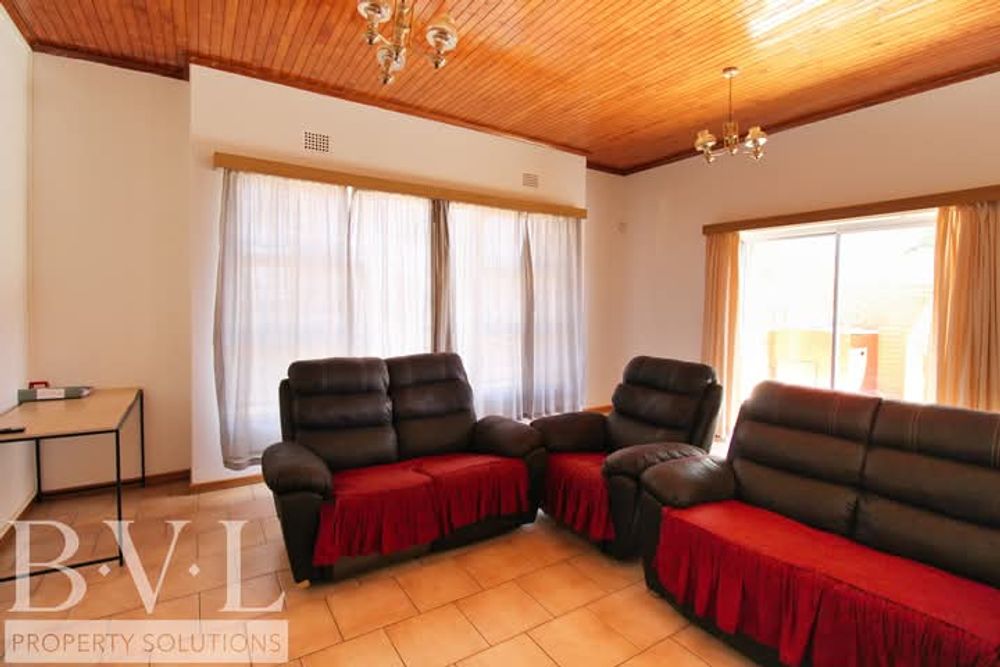Living Room with Air Conditioner