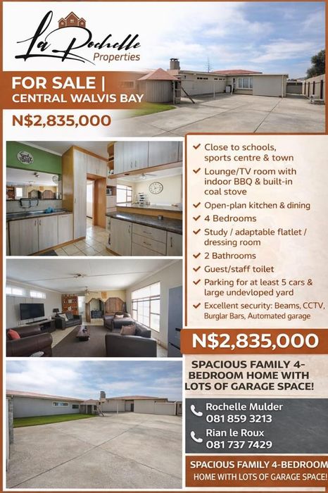 Property #2484458, House For Sale in Walvis Bay Central