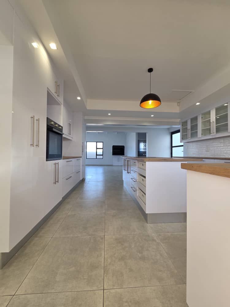 Kitchen with oven and stove