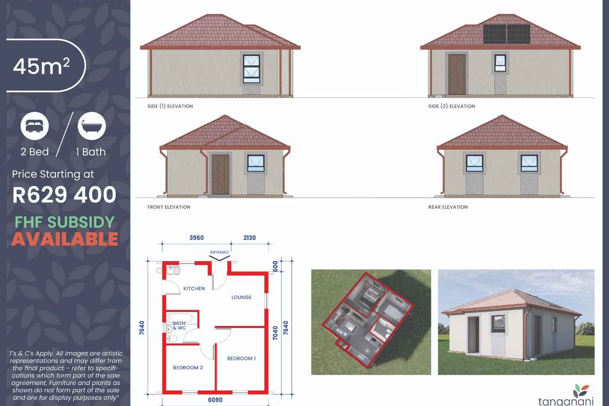 New Development Tanganani – R 629 400 Two beds, 1 bath - Photo 2