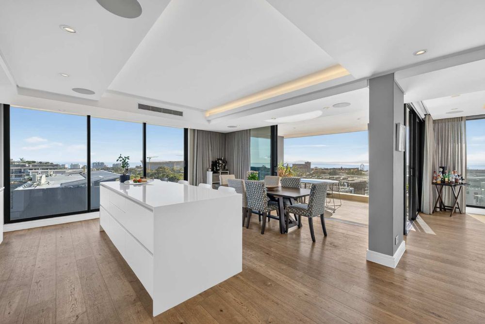 Open plan kitchen