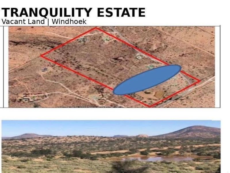 Vacant land for sale at TRANQUILITY ESTATE/South east of Windhoek - Photo 5