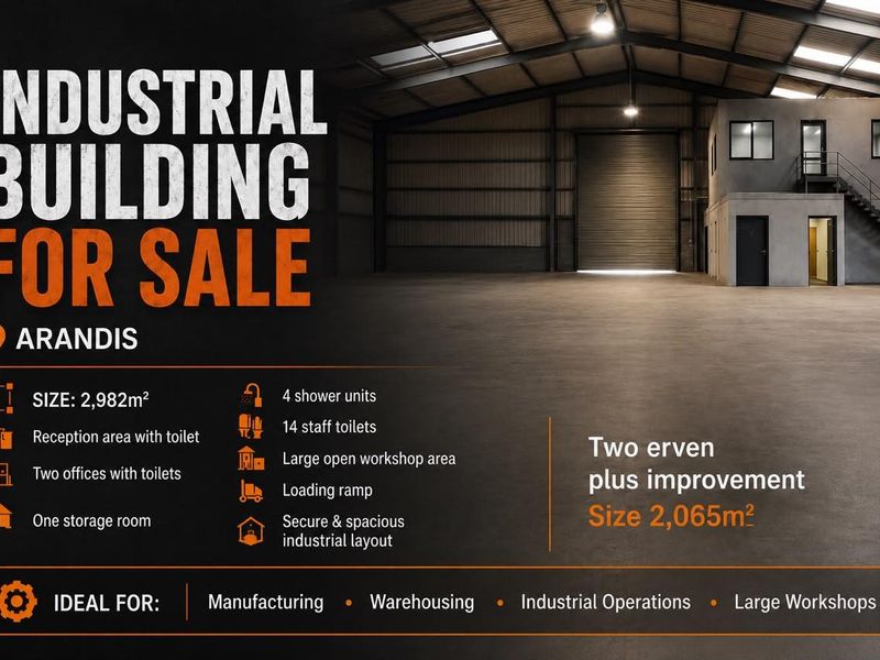 INDUSTRIAL BUILDING  - ARANDIS (FOR SALE)