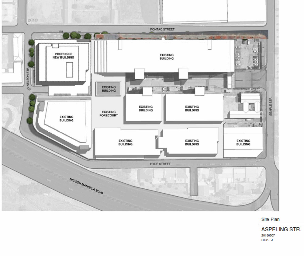 ASPELING STREET - BUILDING LAYOUT