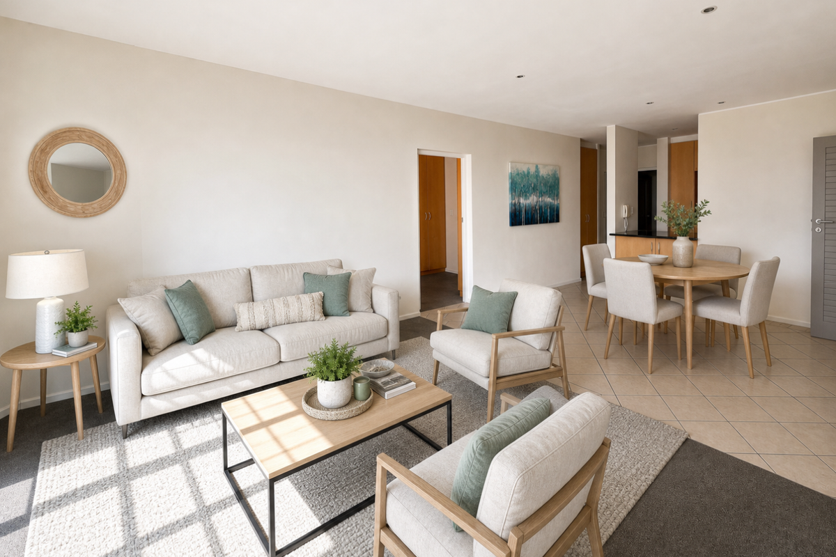 Upper Sea Point unfurnished corner apartment with sea views - Photo 3
