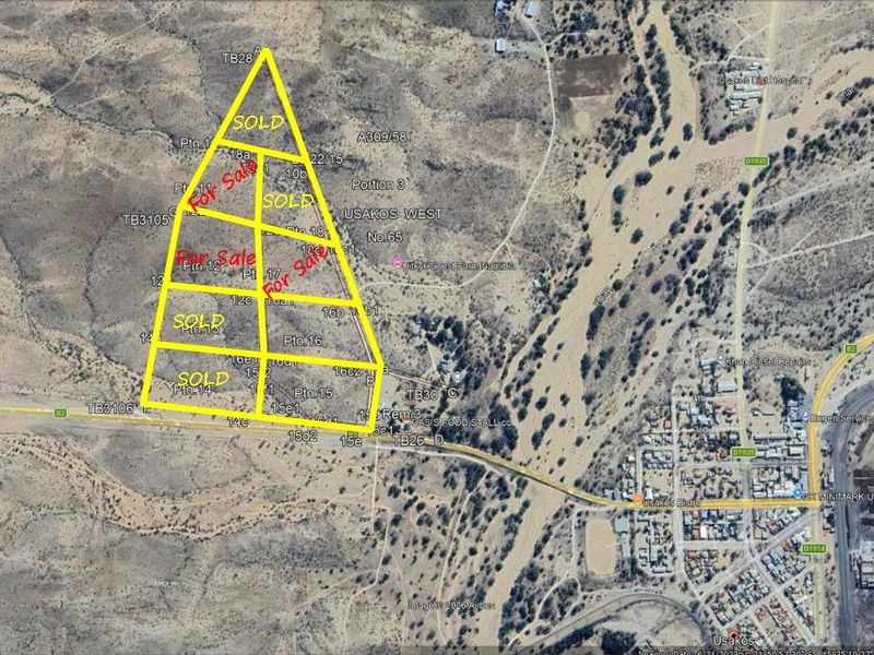 Usakos:  7 Vacant Agricultural Plots are for Sale - Photo 1