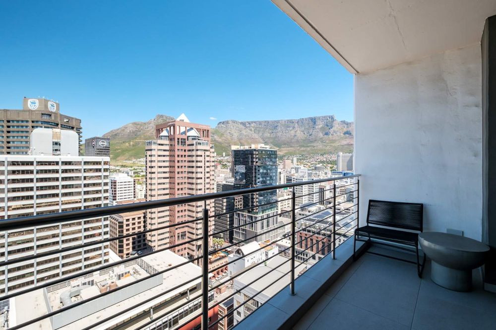 Balcony with views