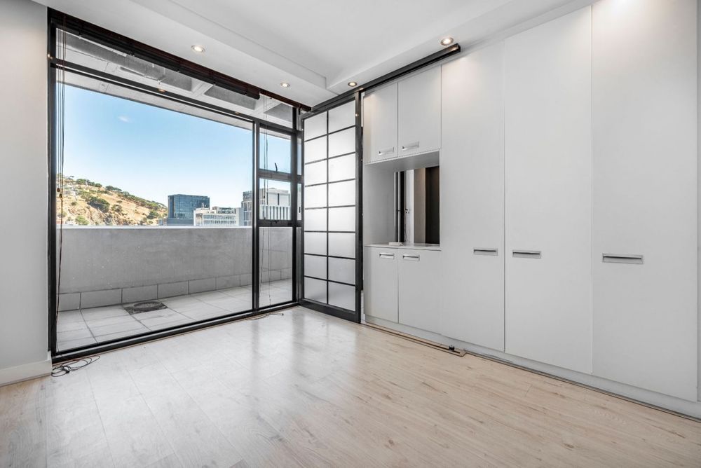 bedroom with cupboards