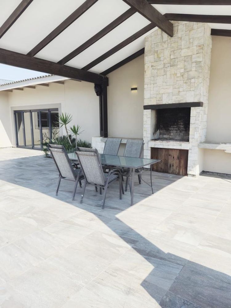 outdoor entertainment area
