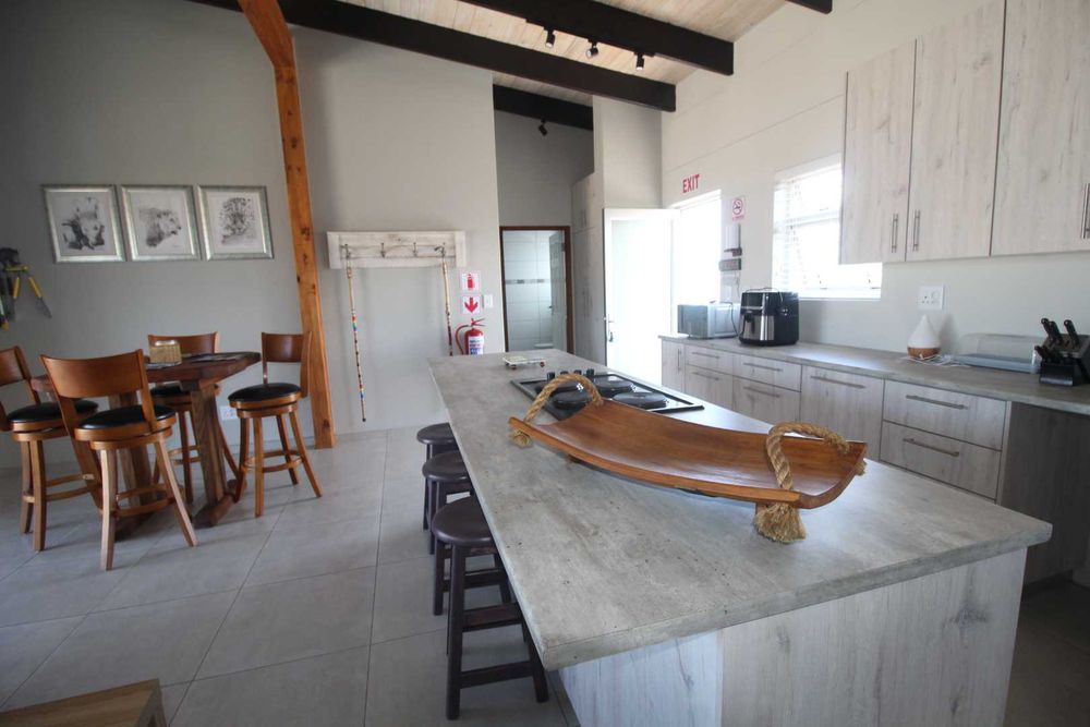 Granny flat kitchen and living area