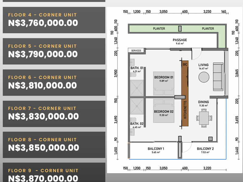 For sale Smart Coastal Investment: Luxury Suites with Hassle-Free Management  New Development - Photo 9