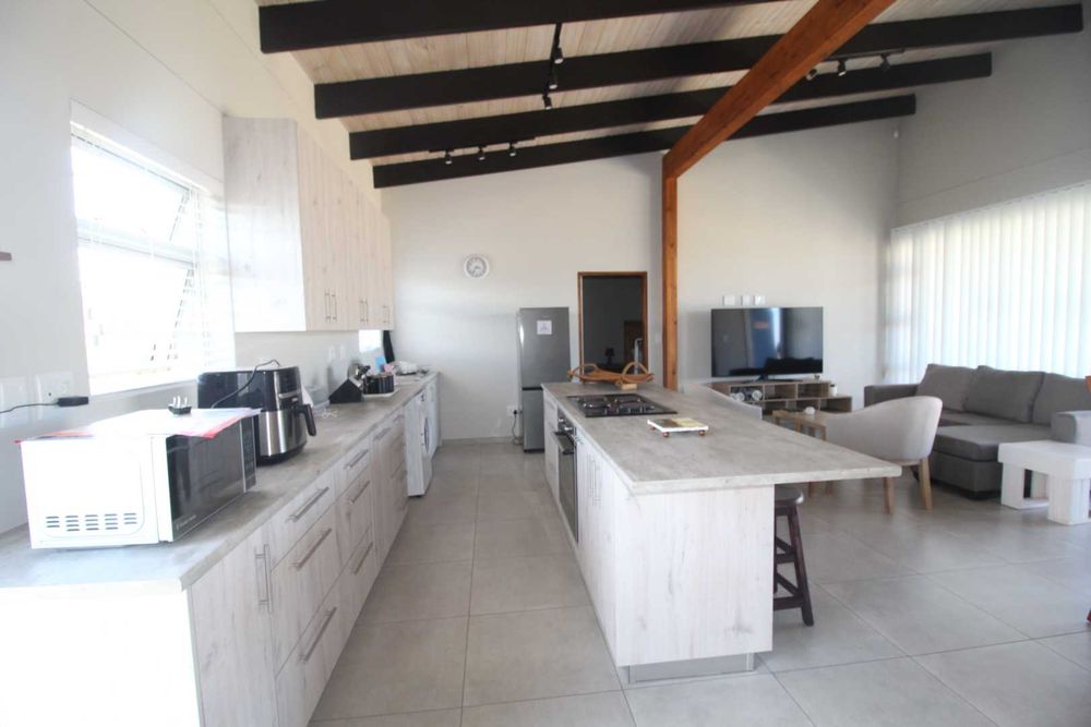 Granny flat kitchen and living area