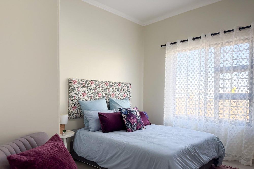 All bedrooms with built-in cupboards.