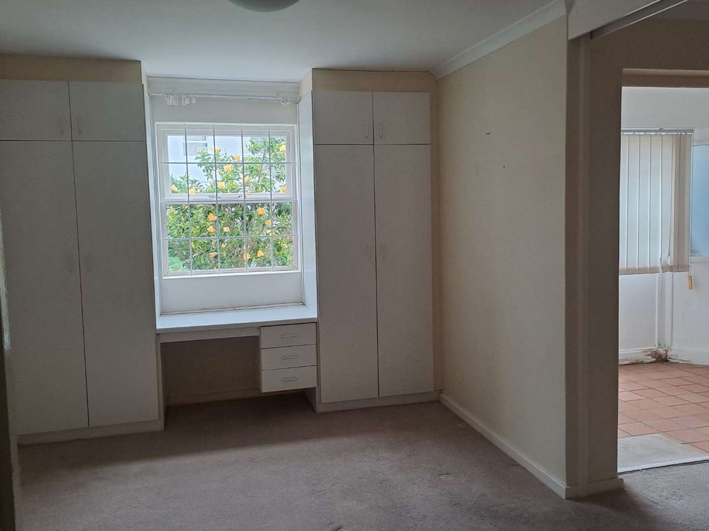 Bedroom showing door to patio