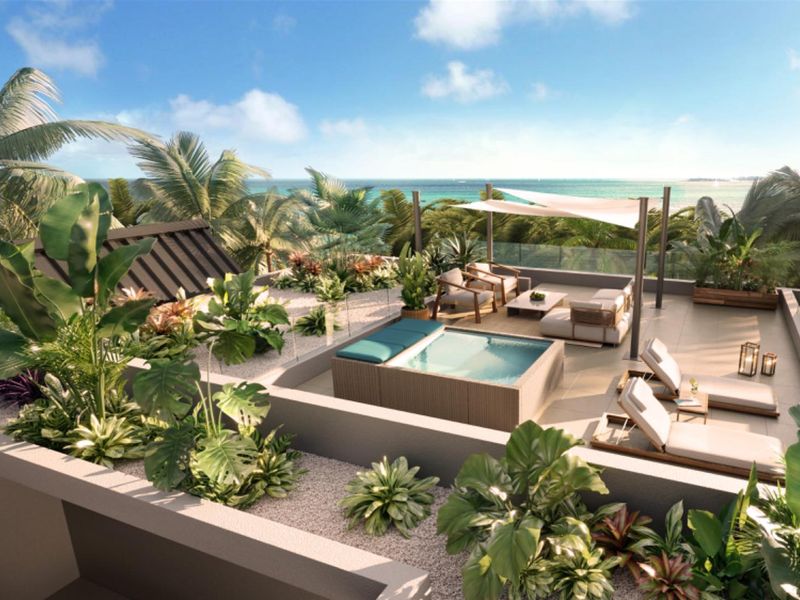 2BEACH RESIDENCES — DESTINATION MAURITIUS  ONLY 1 UNIT LEFT — 2 BED / 2 BATH, 110.8 m2 — USD 417,000. SOLD OUT. - Photo 5