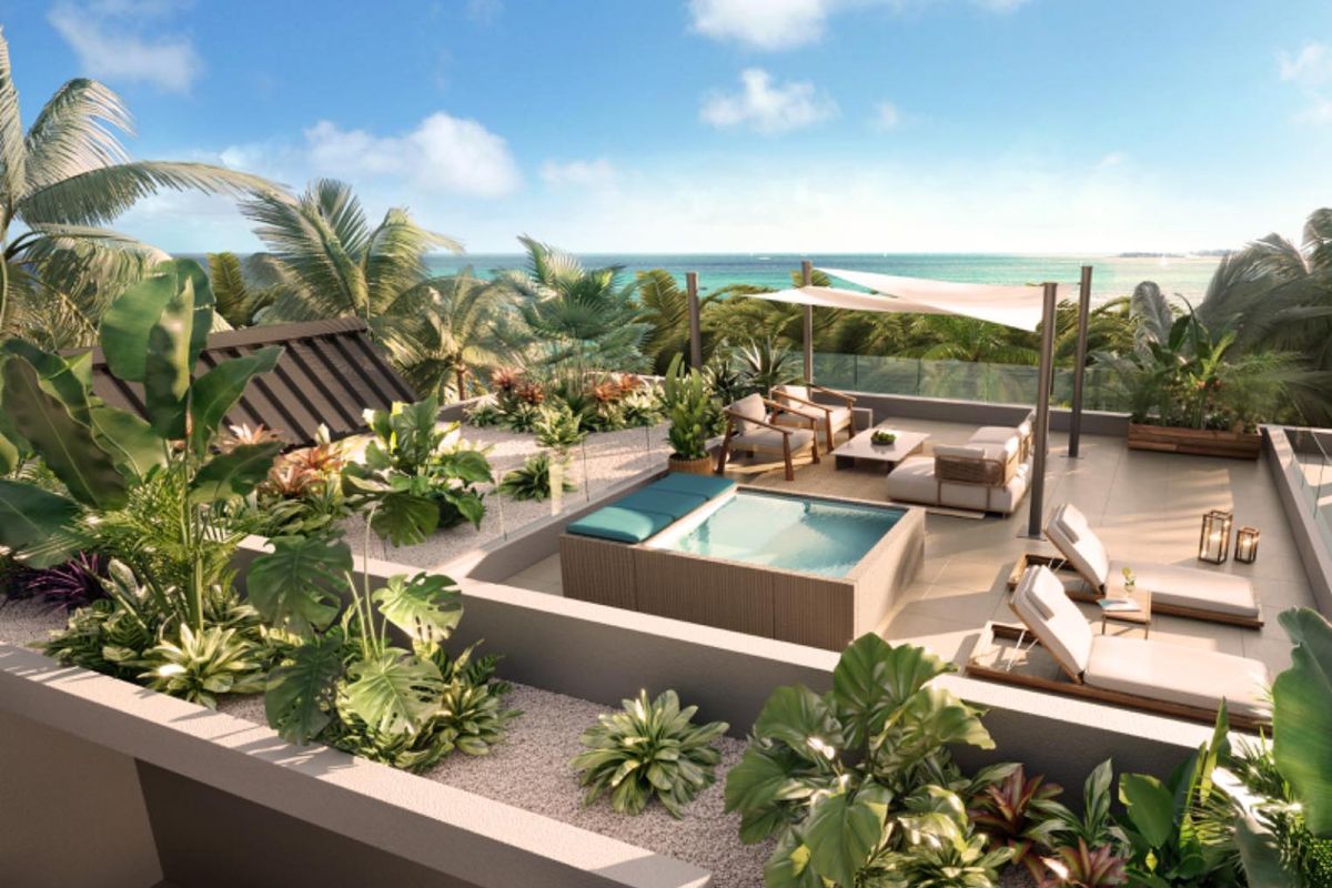 2BEACH RESIDENCES — DESTINATION MAURITIUS  ONLY 1 UNIT LEFT — 2 BED / 2 BATH, 110.8 m2 — USD 417,000. SOLD OUT. - Photo 5