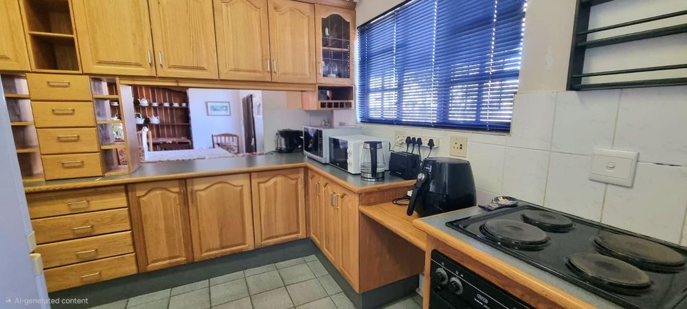 Semi open plan kitchen