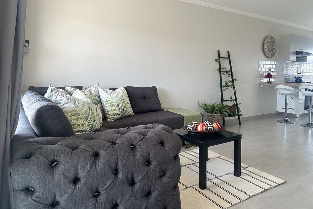 Modern, open-plan living.