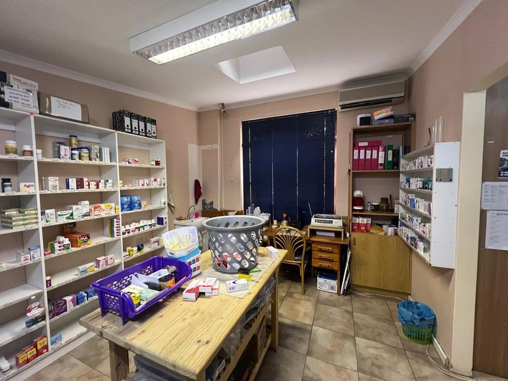 Pharmacy at reception.