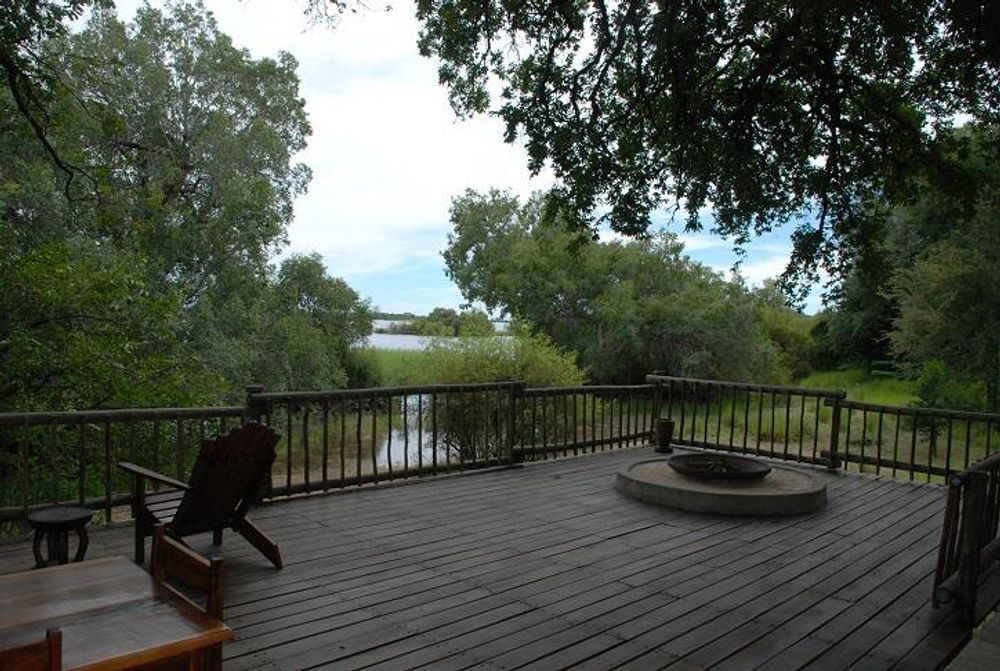 Entertainment Area Looking Towards the Lake