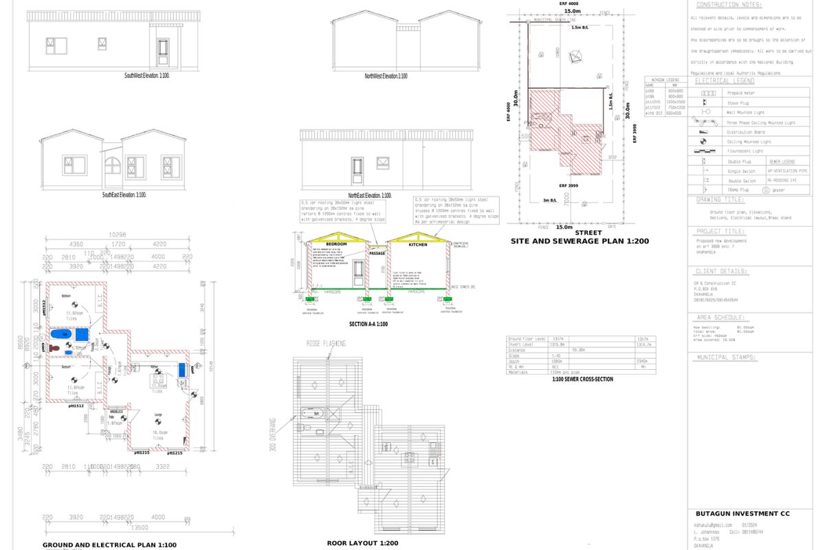 Erf 3999 Okahandja, Dolerite plot for sale, serviced residential land Namibia, Okahandja real estate, Namibia property development, buy erf Okahandja - Photo 3