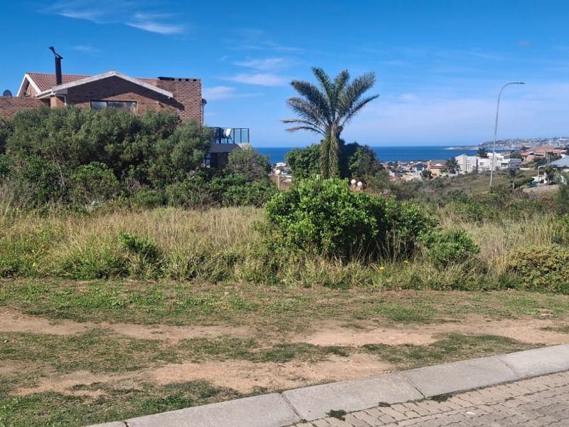 A view of the vacant residential land featuring natural coastal vegetation and surrounding neighborhood scenery.
