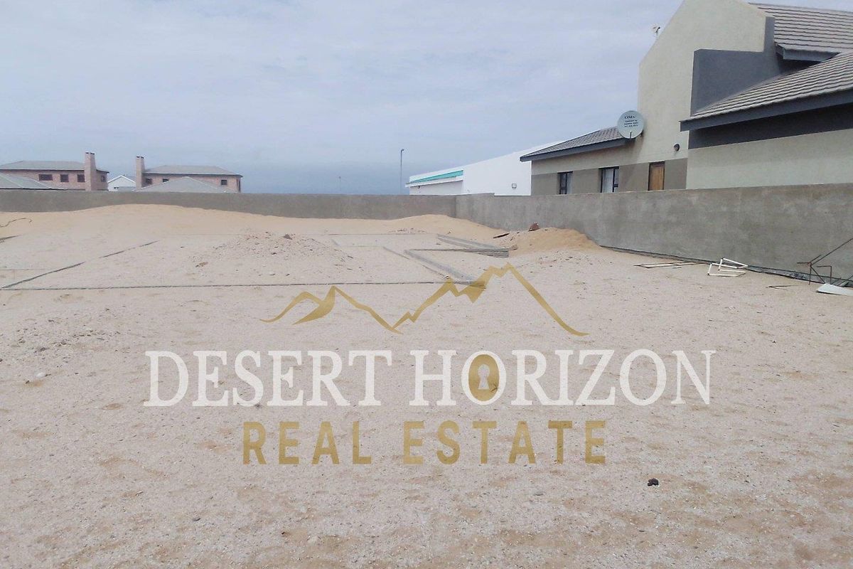 Henties Bay, North Dune | Vacant Erf with plans and foundation laid. - Photo 3