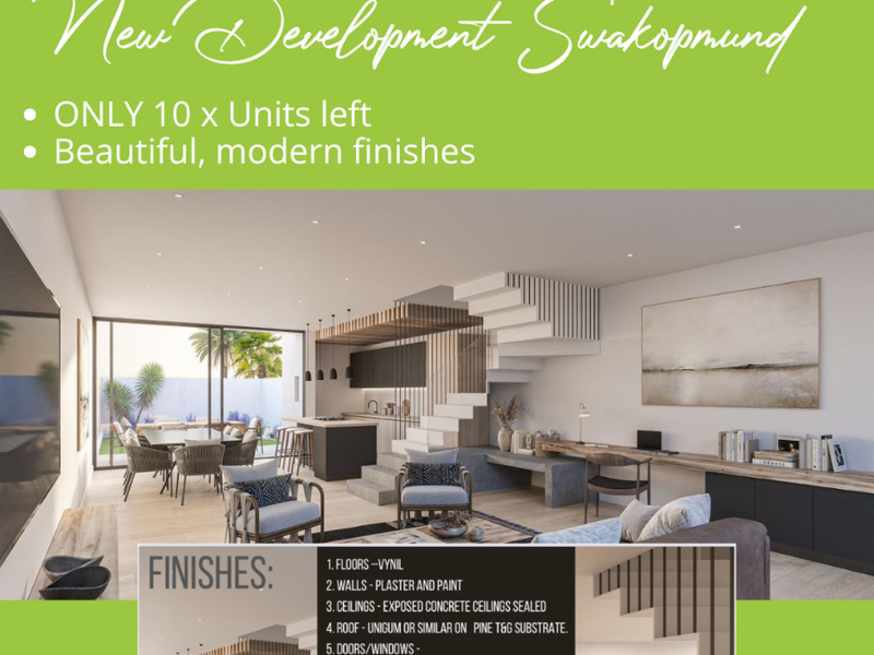 New Development Architecturally designed modern townhouse in Kramersdorf Swakopmund - Photo 8