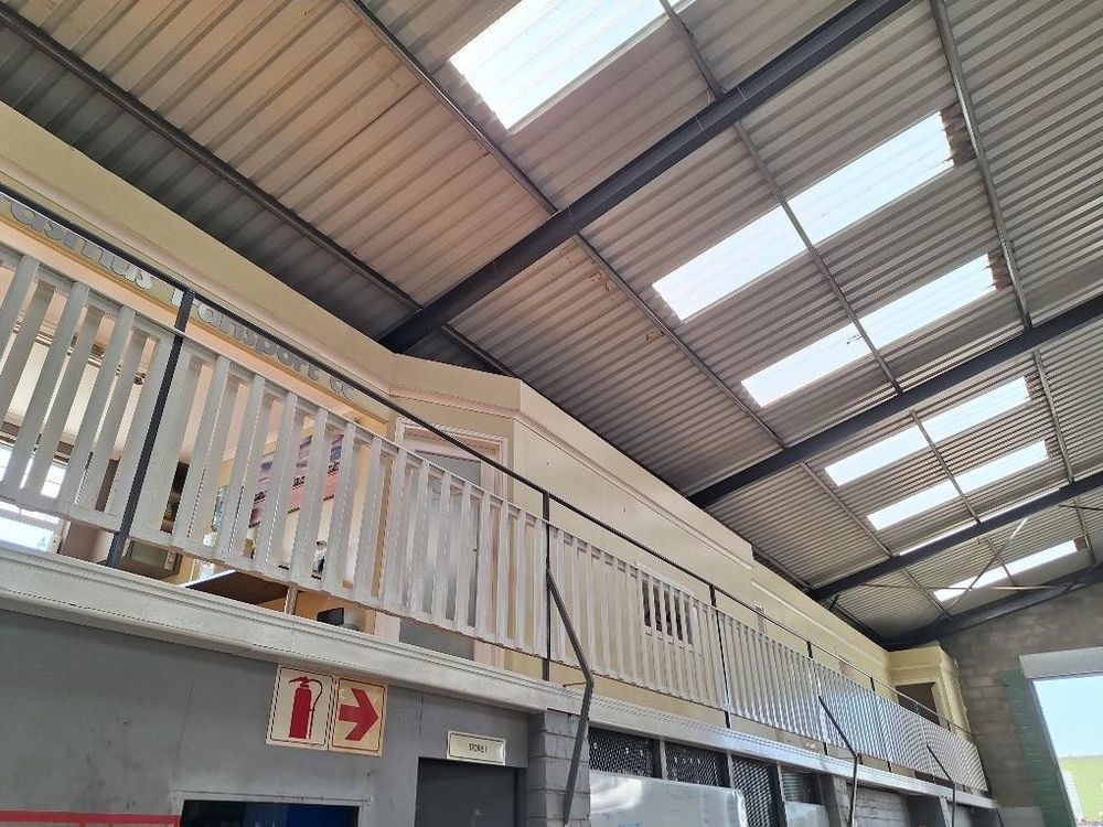 Top floor offices new roof