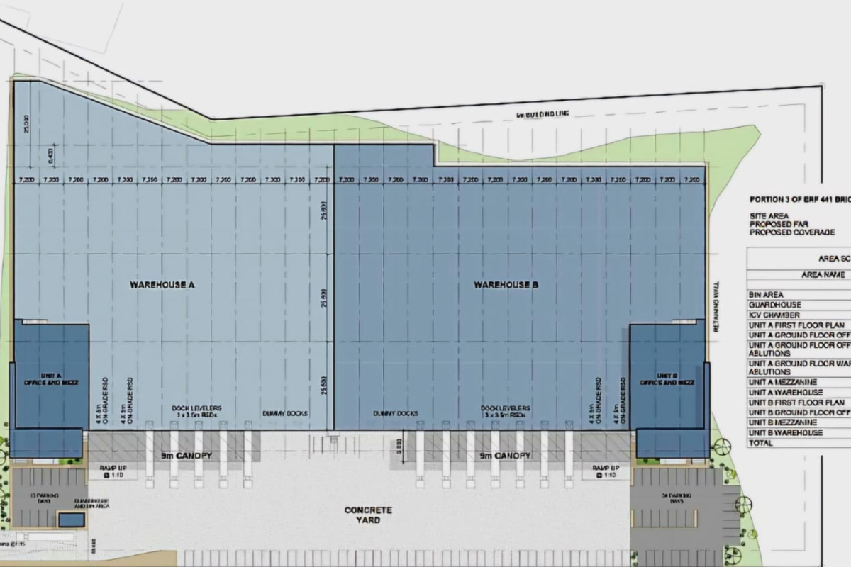 High-clearance 18,792m2 logistics facility with dock and on-grade access in Glen Anil–Redhill | Occupation in progress - Photo 3