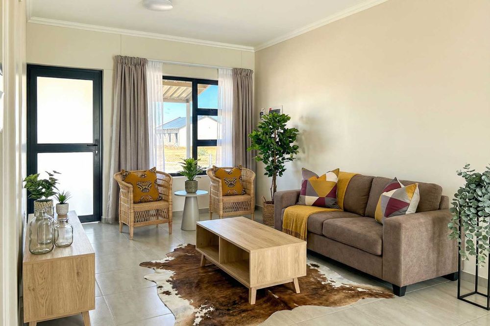 Modern, open plan living.