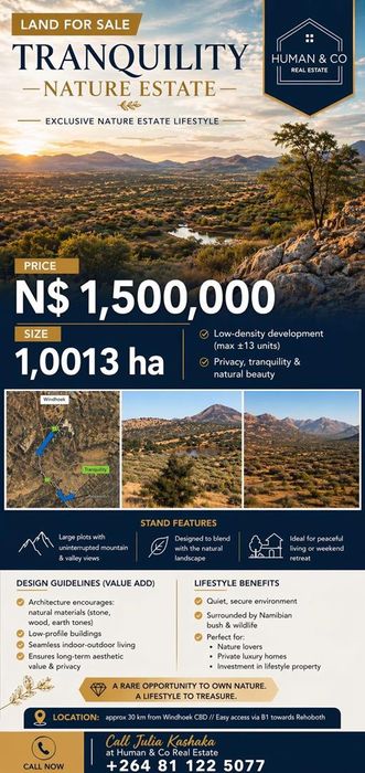 Property #2488615, Vacant Land Residential For Sale in Windhoek Central