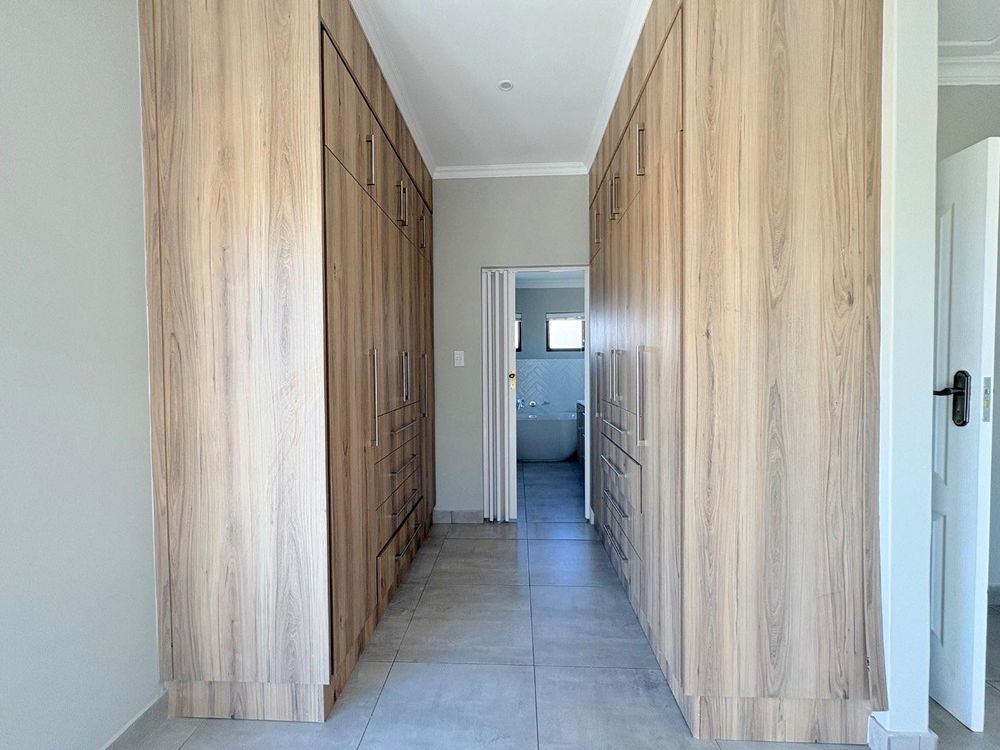 Walk in cupboards.