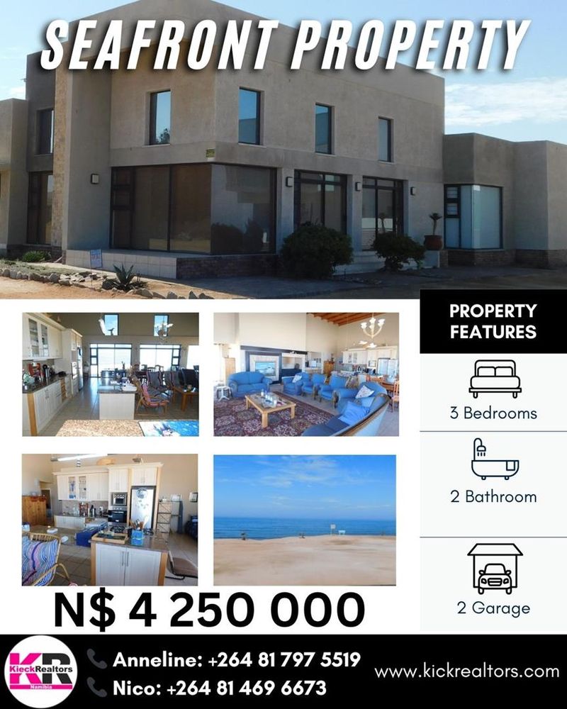 #KieckRealtors
#HentiesBay
#NamibiaRealEstate
#SwakopmundProperty
#HentiesBayProperty
