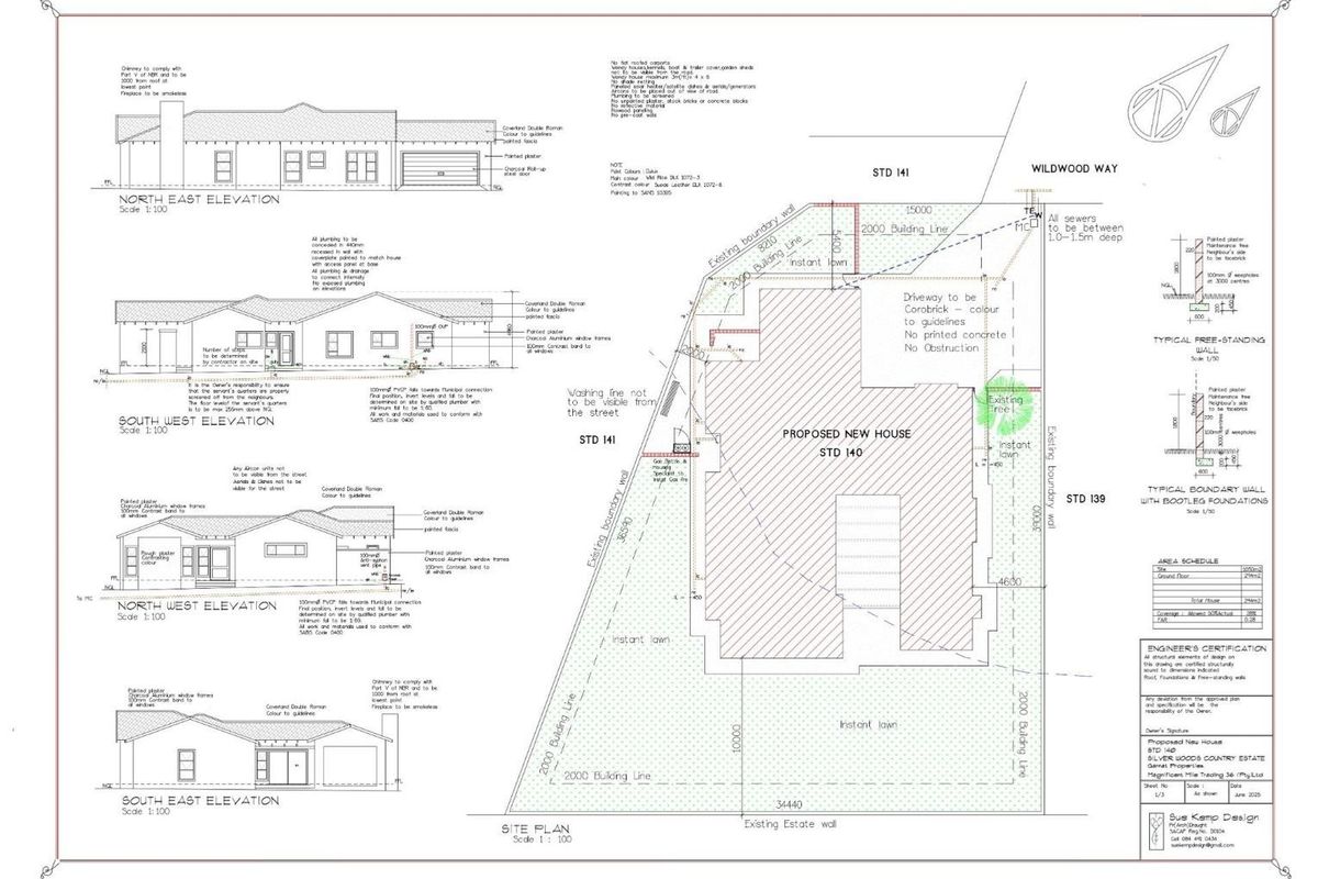 5 Bedroom house to be built with building plans - Photo 3