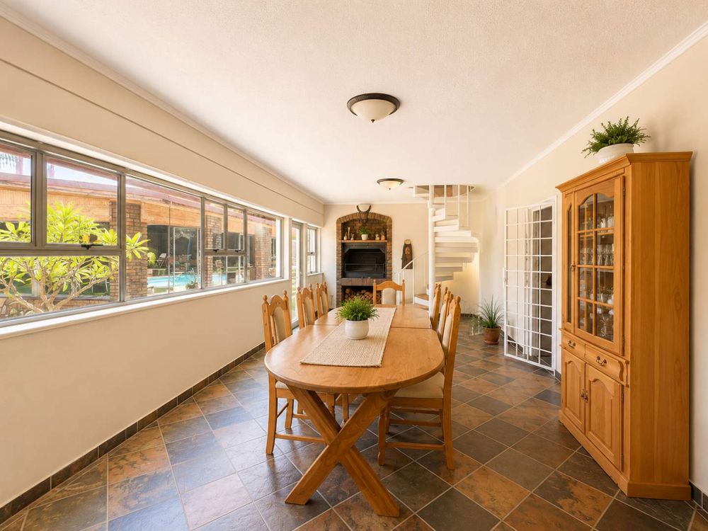 Indoor BBQ Area