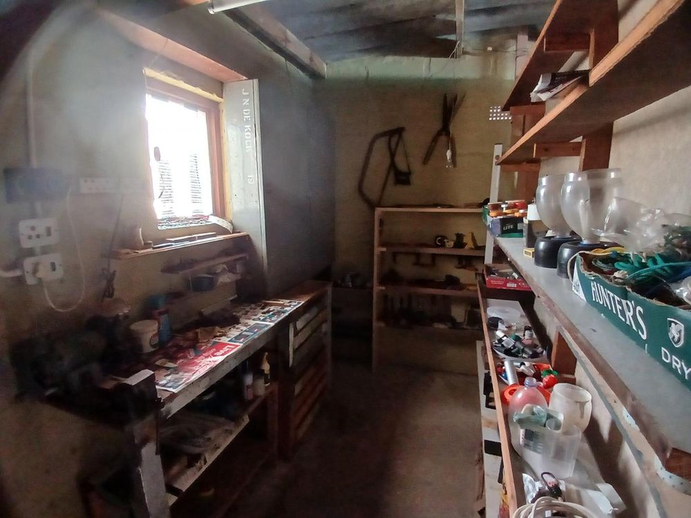 The Work Place -  accessed directly from the Garage.