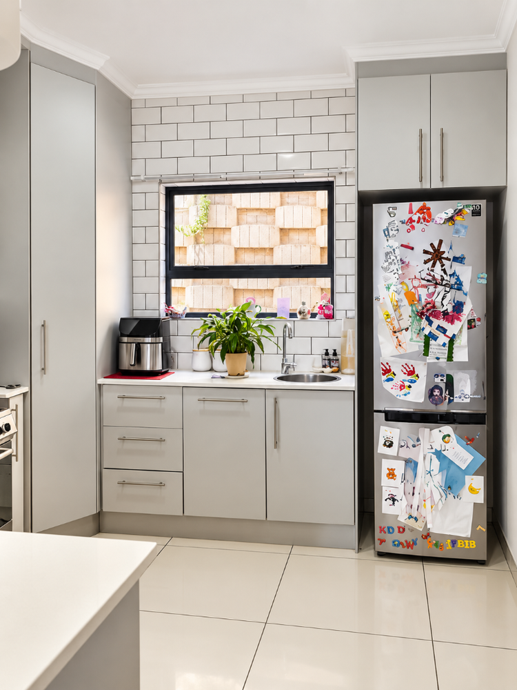 Kitchen Double Door Size Fridge 
