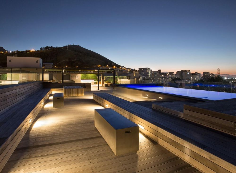Rooftop pool terrace 