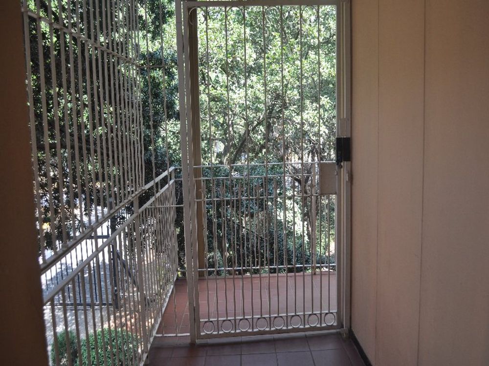 private enclosed entrance to the apartment