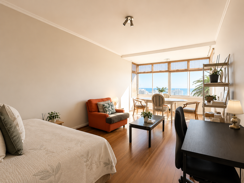Sunny, Spacious 2-Bed Apartment with Views and Garage - Photo 4