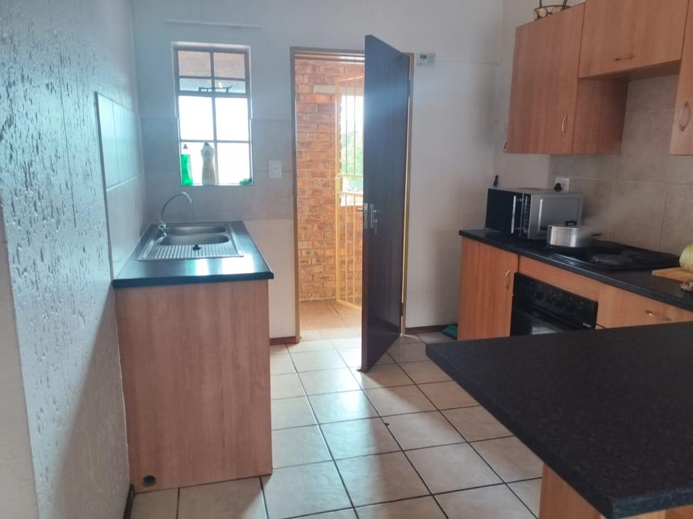 open plan kitchen