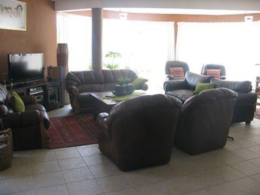 Open plan living area
