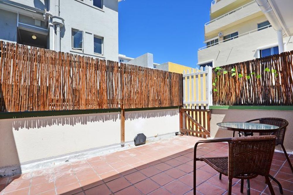 Private patio area